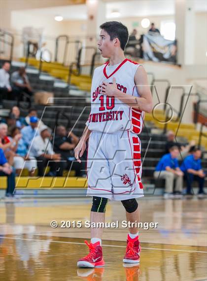 Thumbnail 1 in Brookside Christian vs. University (CIF NorCal Regional D5 Final) photogallery.