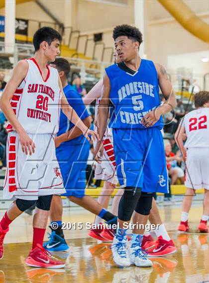 Thumbnail 2 in Brookside Christian vs. University (CIF NorCal Regional D5 Final) photogallery.