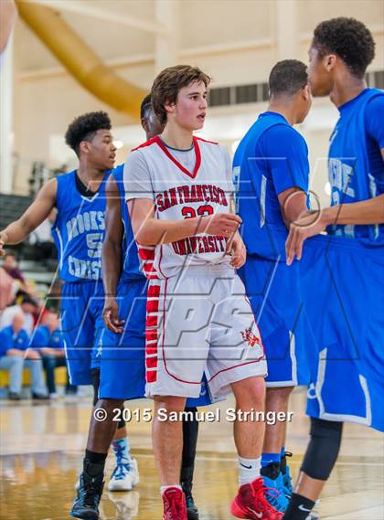 Thumbnail 3 in Brookside Christian vs. University (CIF NorCal Regional D5 Final) photogallery.
