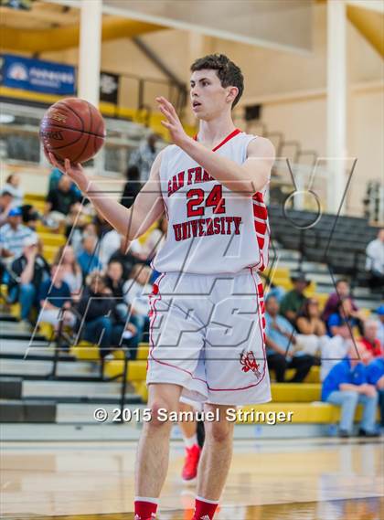 Thumbnail 3 in Brookside Christian vs. University (CIF NorCal Regional D5 Final) photogallery.