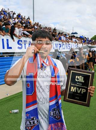 Lake Dallas vs. La Vega (UIL 4A D1 Boys Soccer Final Medal Ceremony)