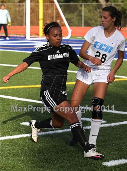 Thumbnail 2 in Granada Hills @ El Camino Real (CIF LACS Playoffs) photogallery.