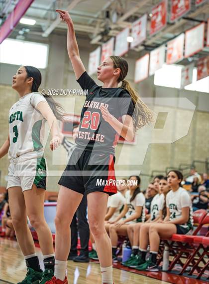 Thumbnail 3 in Harvard-Westlake vs. Mira Costa (Kiernan Klassic Showcase) photogallery.