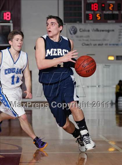 Thumbnail 1 in Paradise Adventist Academy vs. Mercy (CIF NS D6 Final) photogallery.