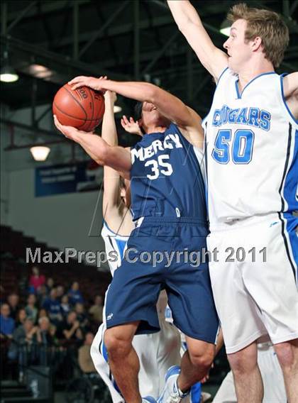 Thumbnail 1 in Paradise Adventist Academy vs. Mercy (CIF NS D6 Final) photogallery.