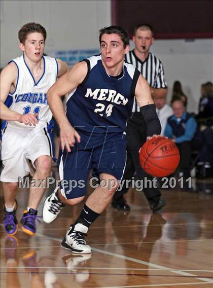 Thumbnail 2 in Paradise Adventist Academy vs. Mercy (CIF NS D6 Final) photogallery.