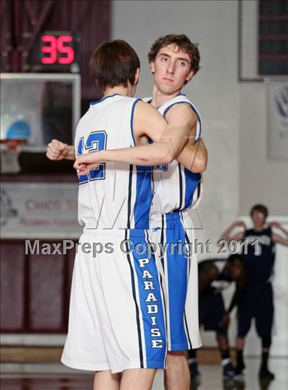 Thumbnail 2 in Paradise Adventist Academy vs. Mercy (CIF NS D6 Final) photogallery.