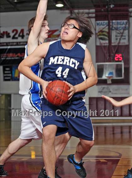 Thumbnail 1 in Paradise Adventist Academy vs. Mercy (CIF NS D6 Final) photogallery.