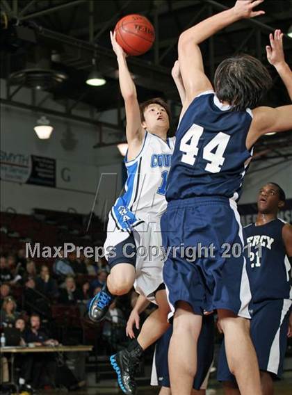 Thumbnail 1 in Paradise Adventist Academy vs. Mercy (CIF NS D6 Final) photogallery.