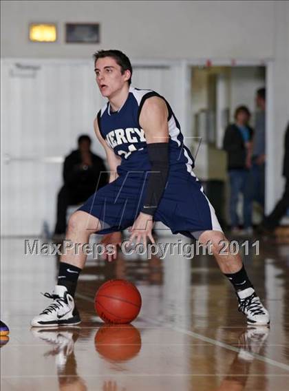Thumbnail 2 in Paradise Adventist Academy vs. Mercy (CIF NS D6 Final) photogallery.