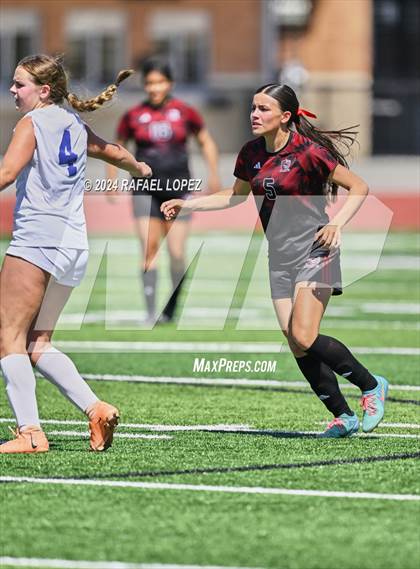 Thumbnail 3 in Georgetown vs. Goose Creek Memorial (UIL Soccer 5A Region 3 Regional Semifinal) photogallery.