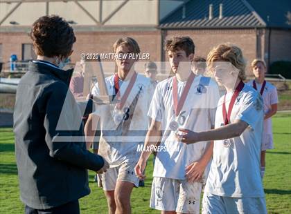 Thumbnail 2 in Fayetteville Academy vs Westchester Country Day (NCISAA 2A State Finals - Pregame Introductions and Postgame Awards) photogallery.