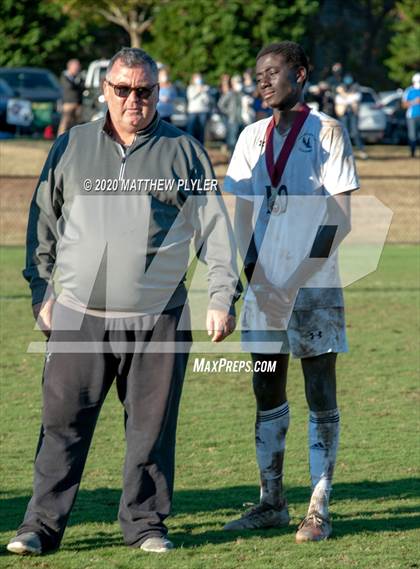 Thumbnail 2 in Fayetteville Academy vs Westchester Country Day (NCISAA 2A State Finals - Pregame Introductions and Postgame Awards) photogallery.