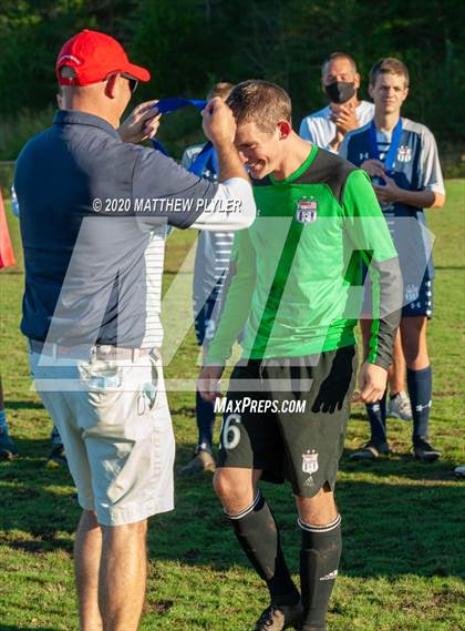 Thumbnail 2 in Fayetteville Academy vs Westchester Country Day (NCISAA 2A State Finals - Pregame Introductions and Postgame Awards) photogallery.