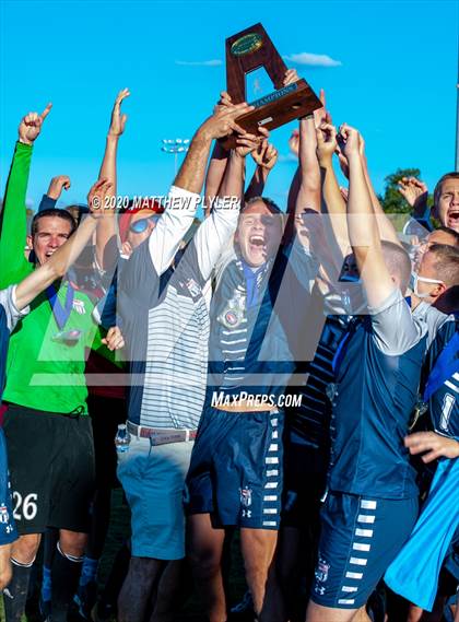 Thumbnail 2 in Fayetteville Academy vs Westchester Country Day (NCISAA 2A State Finals - Pregame Introductions and Postgame Awards) photogallery.