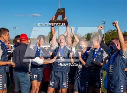 Thumbnail 3 in Fayetteville Academy vs Westchester Country Day (NCISAA 2A State Finals - Pregame Introductions and Postgame Awards) photogallery.