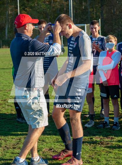 Thumbnail 3 in Fayetteville Academy vs Westchester Country Day (NCISAA 2A State Finals - Pregame Introductions and Postgame Awards) photogallery.