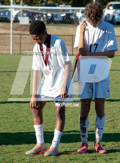 Thumbnail 1 in Fayetteville Academy vs Westchester Country Day (NCISAA 2A State Finals - Pregame Introductions and Postgame Awards) photogallery.