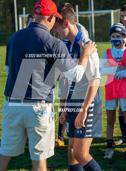 Thumbnail 2 in Fayetteville Academy vs Westchester Country Day (NCISAA 2A State Finals - Pregame Introductions and Postgame Awards) photogallery.