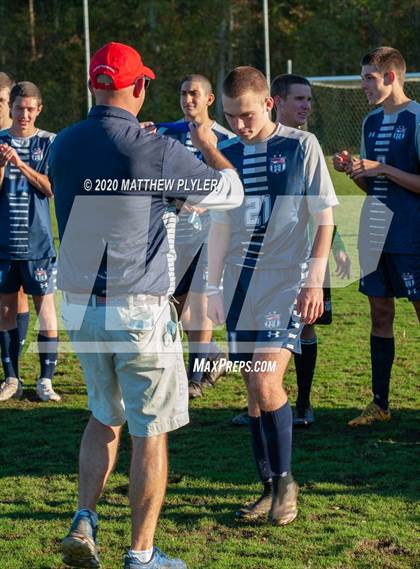 Thumbnail 1 in Fayetteville Academy vs Westchester Country Day (NCISAA 2A State Finals - Pregame Introductions and Postgame Awards) photogallery.
