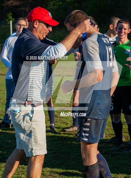 Thumbnail 2 in Fayetteville Academy vs Westchester Country Day (NCISAA 2A State Finals - Pregame Introductions and Postgame Awards) photogallery.
