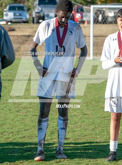 Thumbnail 2 in Fayetteville Academy vs Westchester Country Day (NCISAA 2A State Finals - Pregame Introductions and Postgame Awards) photogallery.