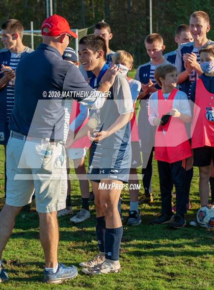 Thumbnail 3 in Fayetteville Academy vs Westchester Country Day (NCISAA 2A State Finals - Pregame Introductions and Postgame Awards) photogallery.