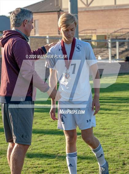 Thumbnail 2 in Fayetteville Academy vs Westchester Country Day (NCISAA 2A State Finals - Pregame Introductions and Postgame Awards) photogallery.