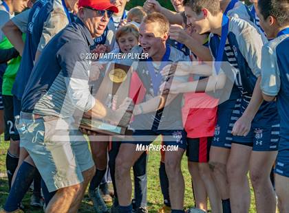 Thumbnail 1 in Fayetteville Academy vs Westchester Country Day (NCISAA 2A State Finals - Pregame Introductions and Postgame Awards) photogallery.