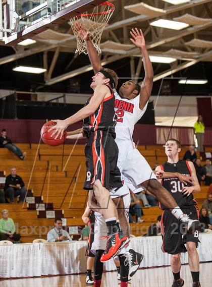 Thumbnail 1 in Belchertown vs Springfield Renaissance (Spalding Hoophall Classic) photogallery.