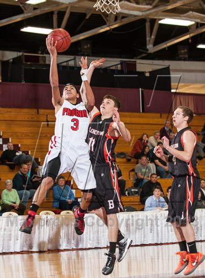 Thumbnail 2 in Belchertown vs Springfield Renaissance (Spalding Hoophall Classic) photogallery.