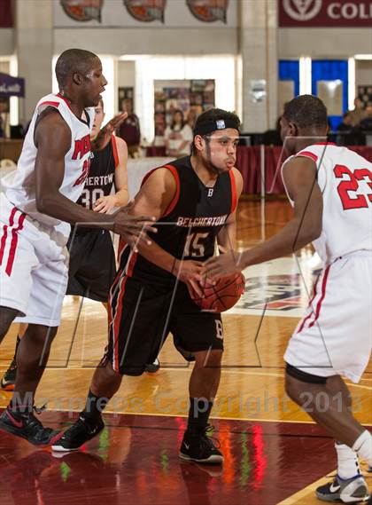 Thumbnail 1 in Belchertown vs Springfield Renaissance (Spalding Hoophall Classic) photogallery.
