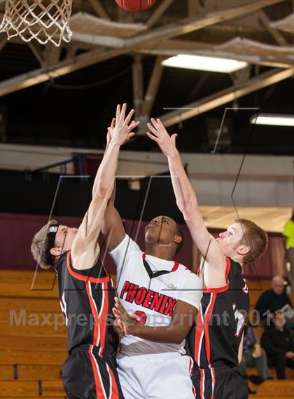Thumbnail 2 in Belchertown vs Springfield Renaissance (Spalding Hoophall Classic) photogallery.