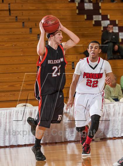 Thumbnail 3 in Belchertown vs Springfield Renaissance (Spalding Hoophall Classic) photogallery.