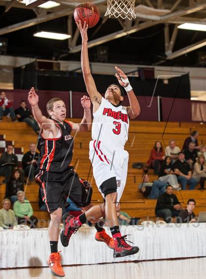 Thumbnail 2 in Belchertown vs Springfield Renaissance (Spalding Hoophall Classic) photogallery.