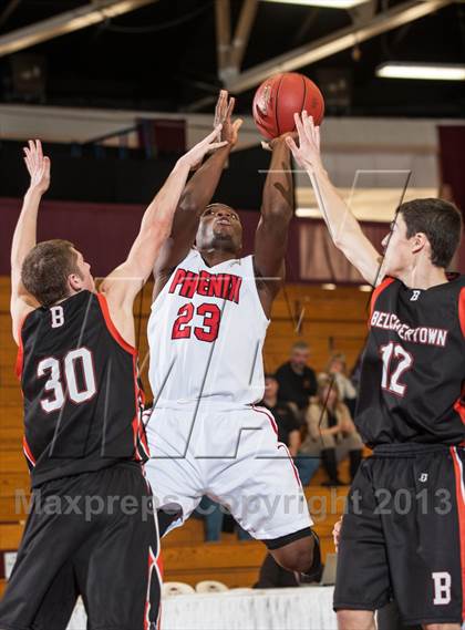 Thumbnail 2 in Belchertown vs Springfield Renaissance (Spalding Hoophall Classic) photogallery.