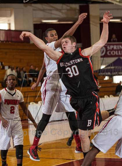 Thumbnail 2 in Belchertown vs Springfield Renaissance (Spalding Hoophall Classic) photogallery.
