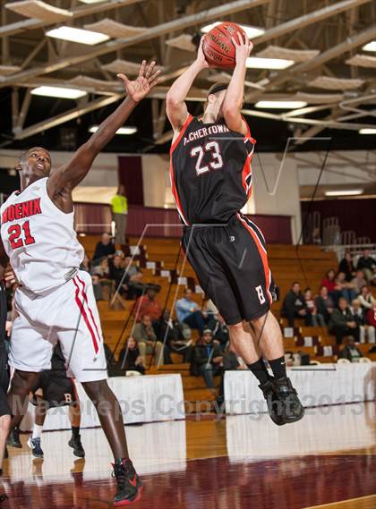 Thumbnail 1 in Belchertown vs Springfield Renaissance (Spalding Hoophall Classic) photogallery.