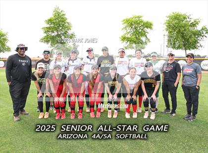 Thumbnail 2 in Arizona 4A/5A All-Star Game photogallery.