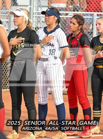 Thumbnail 2 in Arizona 4A/5A All-Star Game photogallery.