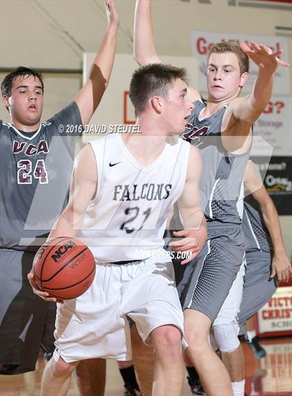 Thumbnail 1 in Valley Christian vs. Forest Lake Christian (Viking Classic) photogallery.