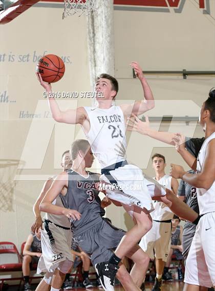 Thumbnail 3 in Valley Christian vs. Forest Lake Christian (Viking Classic) photogallery.