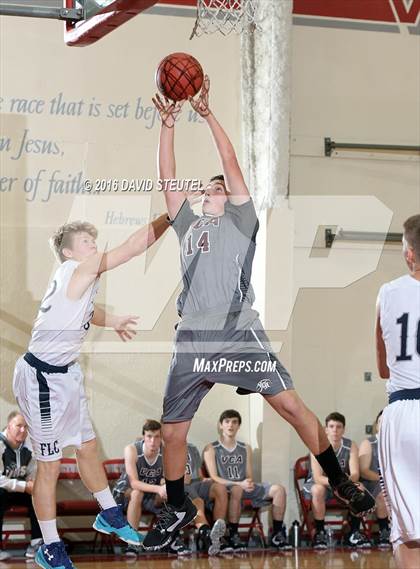 Thumbnail 2 in Valley Christian vs. Forest Lake Christian (Viking Classic) photogallery.