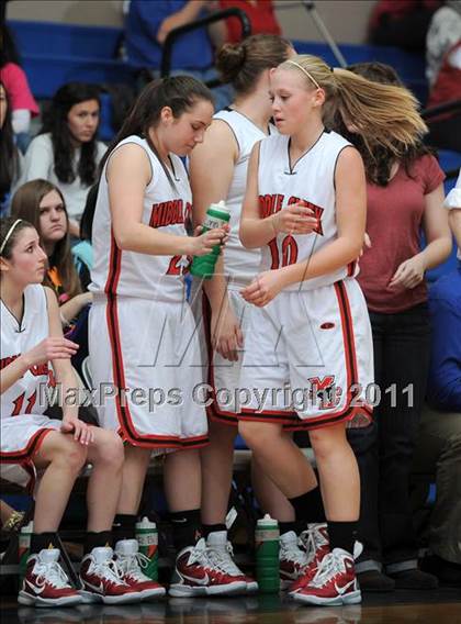 Thumbnail 3 in Middle Creek vs. Holly Springs (Tri-Nine Conference Tournament) photogallery.