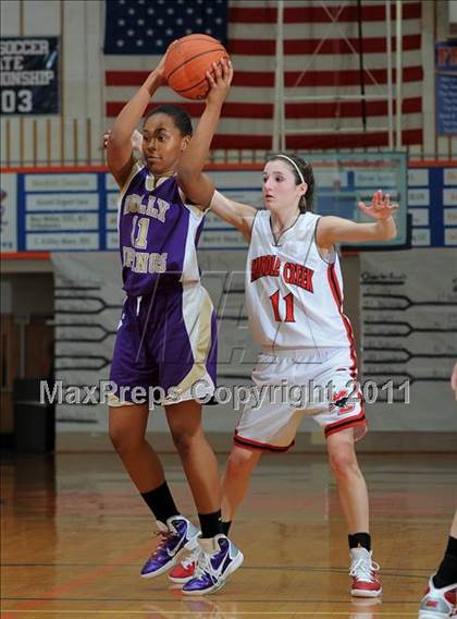 Thumbnail 2 in Middle Creek vs. Holly Springs (Tri-Nine Conference Tournament) photogallery.