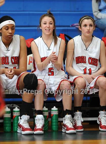 Thumbnail 3 in Middle Creek vs. Holly Springs (Tri-Nine Conference Tournament) photogallery.