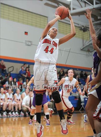 Thumbnail 3 in Middle Creek vs. Holly Springs (Tri-Nine Conference Tournament) photogallery.