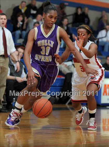 Thumbnail 2 in Middle Creek vs. Holly Springs (Tri-Nine Conference Tournament) photogallery.