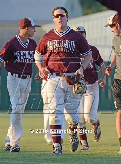 Thumbnail 1 in Vermilion Catholic @ Ascension Catholic (LHSAA 1A Quarterfinal Playoff) photogallery.