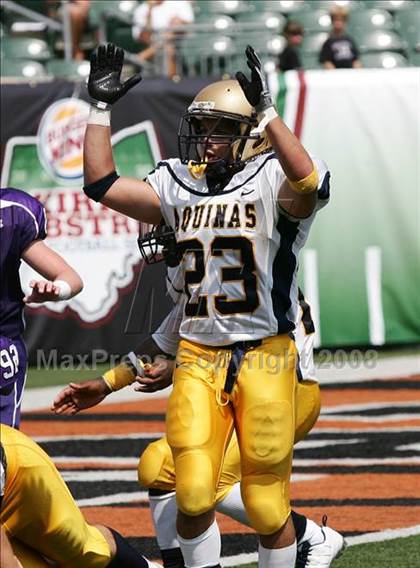 Thumbnail 2 in Aquinas vs. Elder (Kirk Herbstreit Varsity Football Series) photogallery.